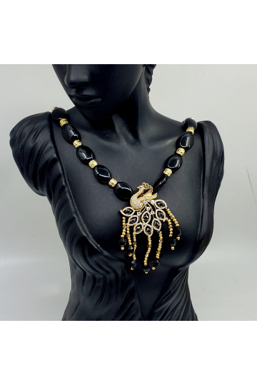 Grace Peacock Necklace